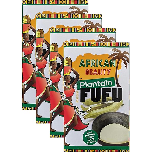 African beauty Yellow/Plantain Fufu