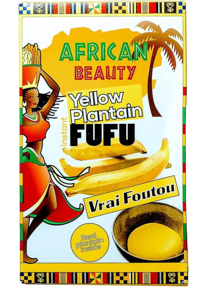 African beauty Yellow/Plantain Fufu