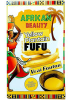 African beauty Yellow/Plantain Fufu